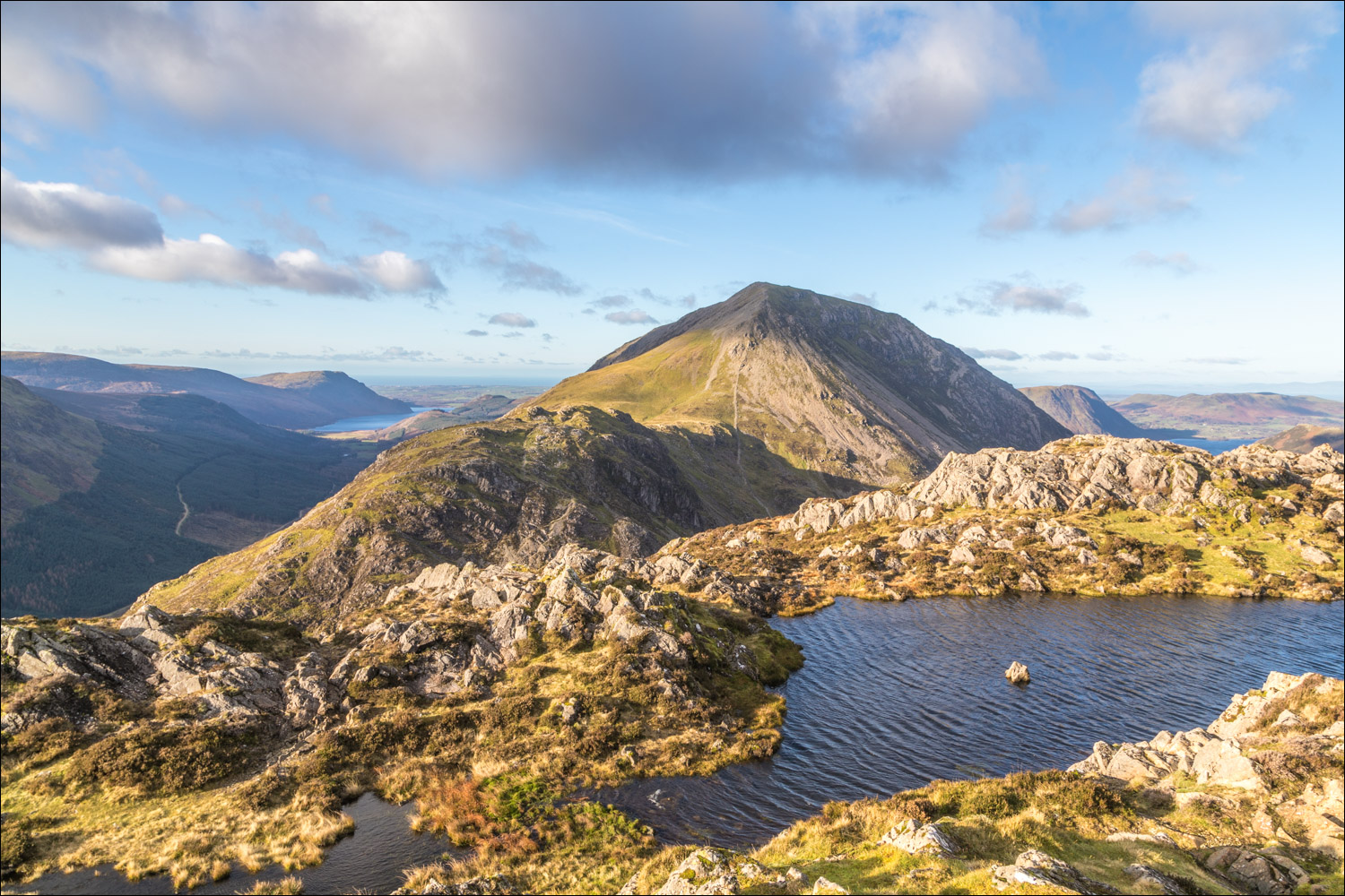 Haystacks mountain in England